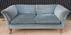 1910 Howard and Sons Baring sofa on turned legs _1.JPG